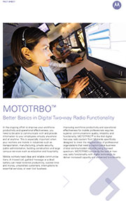Motorola two-way radios